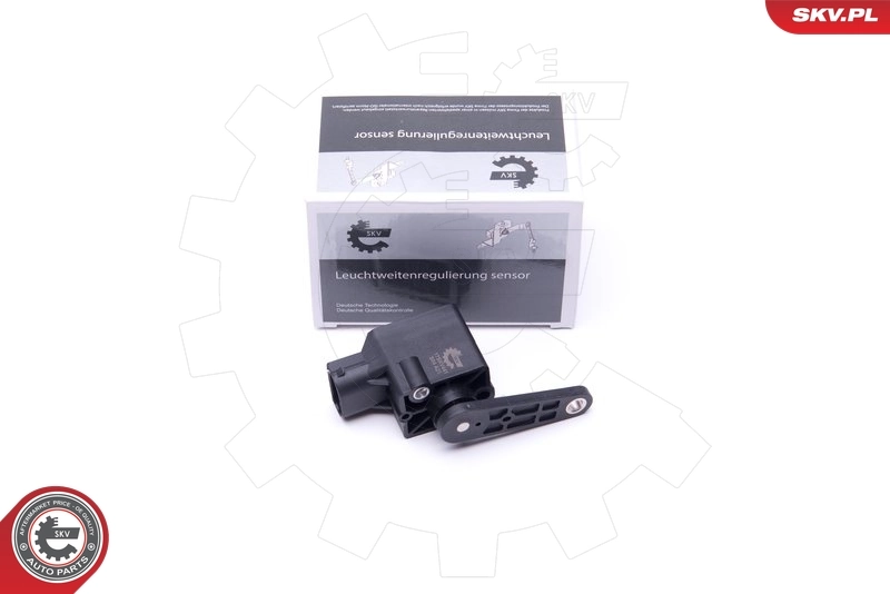 Sensor, headlight levelling
